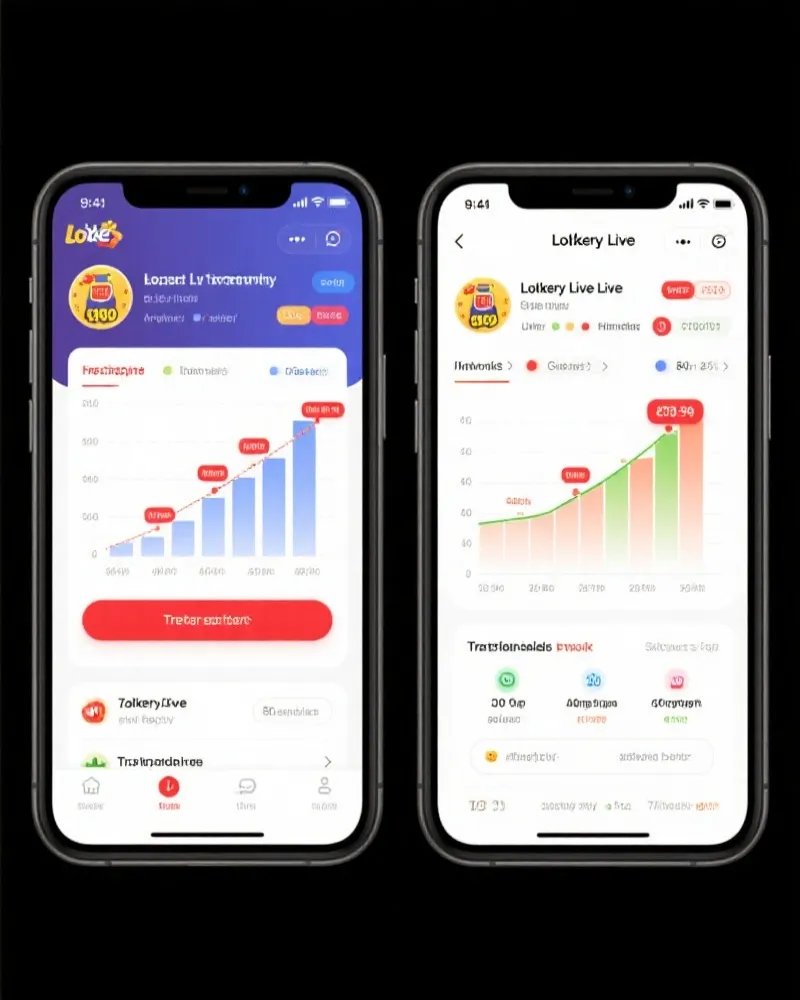 体彩排列3 APP 界面展示